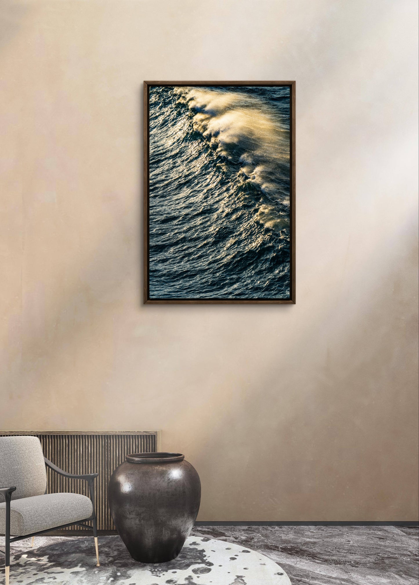 The drowned sun